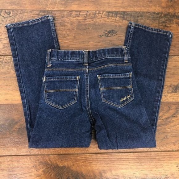 Oshkosh B'gosh Straight Leg Girls Jeans -‎ Size 7 - Picture 2 of 6